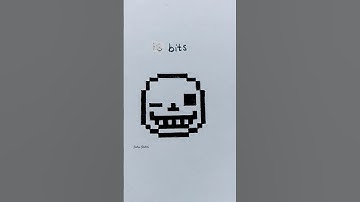 64 bits 32 bits 16 bits 8 bits 4 bits 2 bits 1 bit #shorts #pixel #art #fypシ゚viral
