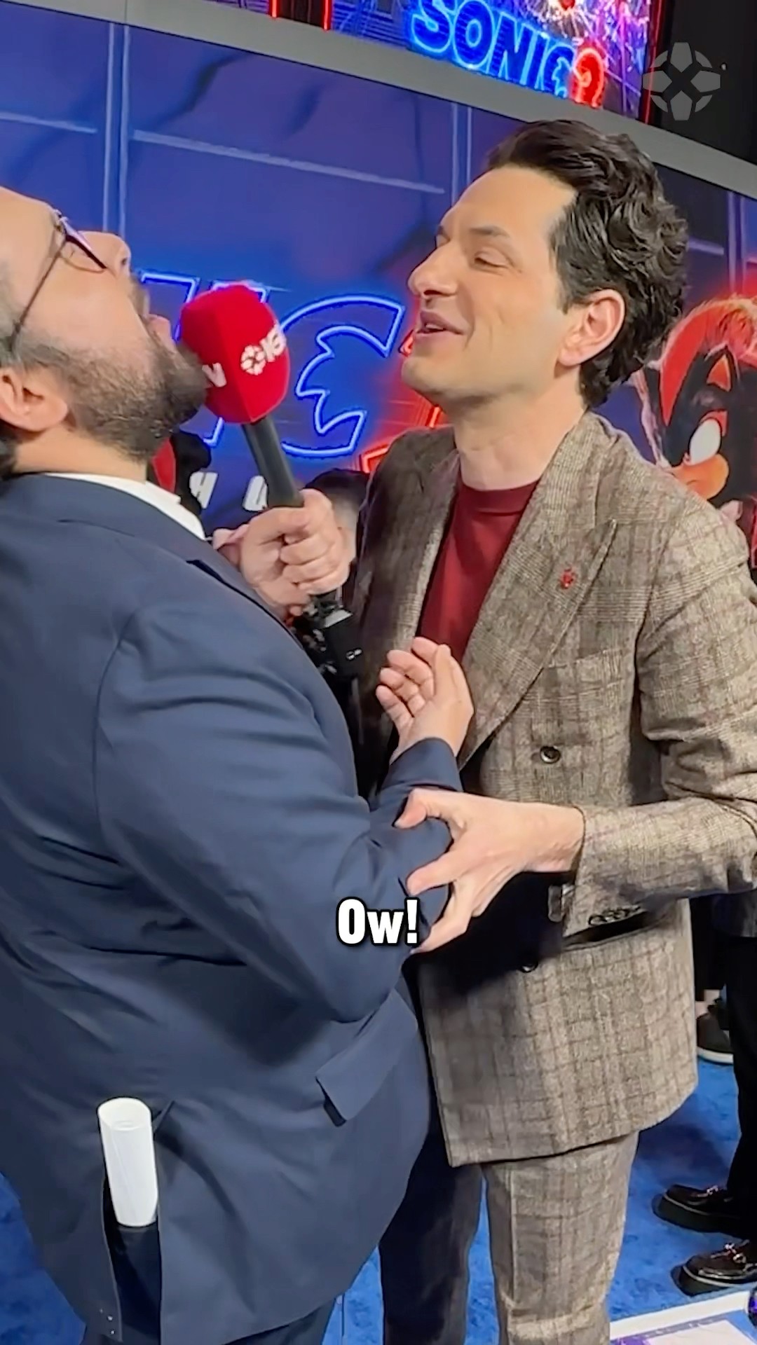 Ben Schwartz really is the nicest, coolest guy ever. #sonic #benschwartz #sonicmovie3 #voiceacting