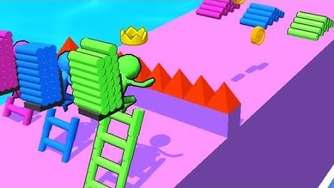 Ladder Race! Gameplay/iOS/Android/Walkthrough/Mobile game/Level 5-7
