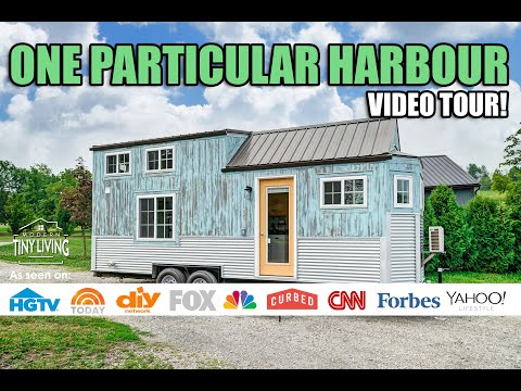 ONE PARTICULAR HARBOUR:  a FUNKY MODERN Tiny House by Modern Tiny Living