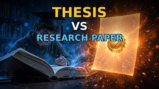 Thesis vs Research Paper: What's the Difference (Explained in 60 Seconds)