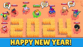 HAPPY NEW YEAR BRAWL STARS 2024 🌟 Funny Moments, Wins, Fails, Glitches and More ep.1336