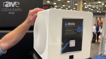 CEDIA Expo 22: SVS Presents 3000 Micro Subwoofer With Active Dual Opposing 8" Active Woofers