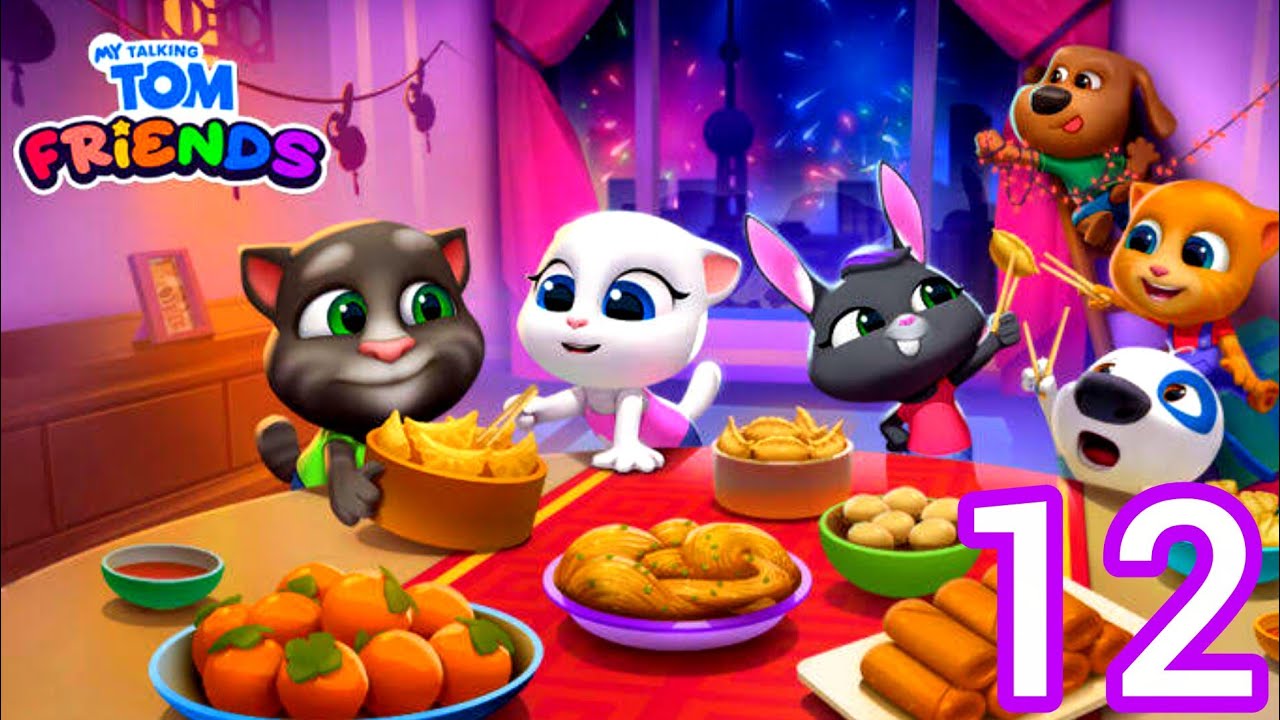 Talking Tom and Friends Gameplay Walkthrough | The Craziest Adventure Yet! Part 12