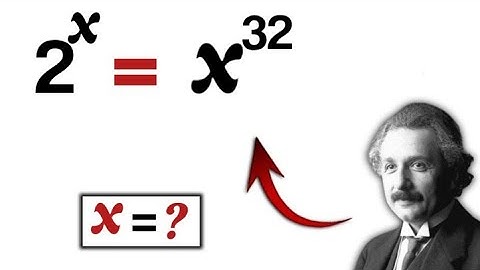 Nice Exponential problem | Math Olympiad algebra question