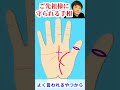激レア手相 ご先祖様の守護が得られる人の手相！水森太陽が解説します！ #shorts #占い#手相占い #手相