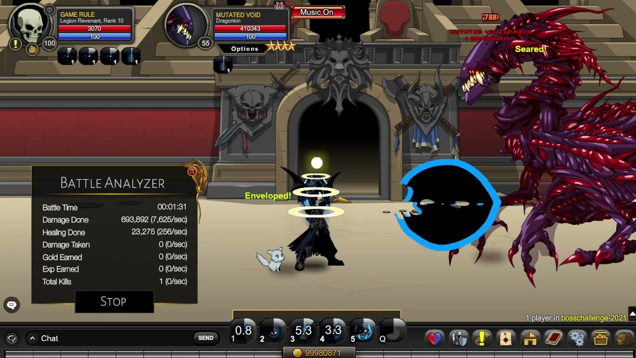 Legion Revenant solo DPS and Defense Test