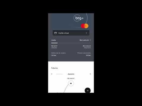 Como solicitar aumento de limite no cartão btg + ??