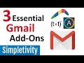 3 Gmail Add-Ons I Can’t Live Without (Email Essentials)