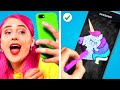 AMAZING DIY SCHOOL HACKS 🦄 | TIPS E IDEAS DE REGRESO A CLASES | Trucos DIY y Situaciones Divertidas