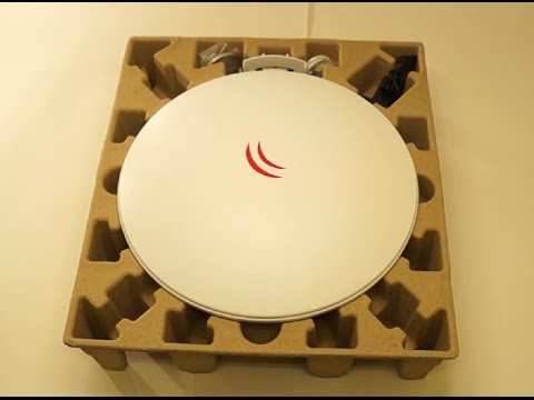 Mikrotik DynaDish 5 (RBDynaDishG-5HacD) распаковка (unboxing)