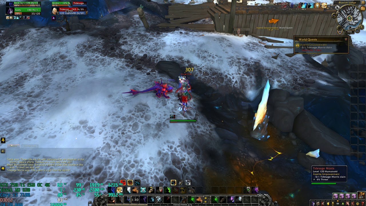 The Storm's Wake Questline WOW BFA HD YouTube