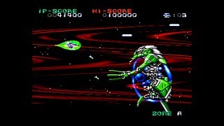 Darius Force Super Famicom Gameplay - Super Nova Super Nintendo