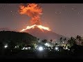Извержение вулкана Агунг на острове Бали, Индонезия, 24.05.2019 г.
