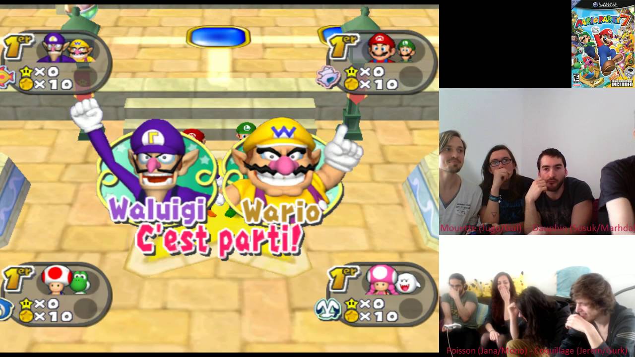mario party 7 8 players nantes tournament youtube