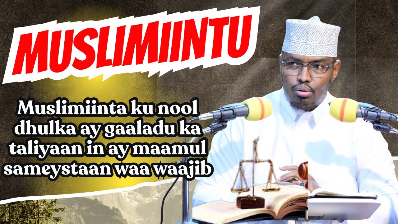 Muslimiinta ku nool dhulka ay gaaladu ka taliyaan in ay maamul sameystaan waa waajib || Sh Xassaan