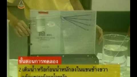 Hydraulics Lab Center of Pressure Apparatus By Chai TE#11@SUT