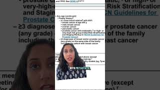 NCCN criteria for genetic testing if you have a family history of these cancers #womenshealth