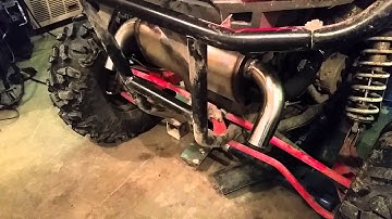 Quick sound clip magnaflow universal muffler