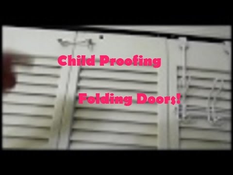 Baby Proof Bifold Door Lock 