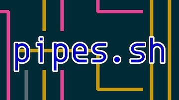 pipes.sh, remake video