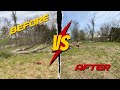 Chainsaw vs tree #stormdamage #cleaningvlog #timelapse #chainsaw #dogpark #vlog