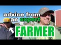 Getting advice from an expert farmer