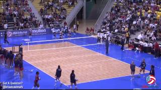 U.S. Women vs Japan - 2013 USA Volleyball Cup - Match 2