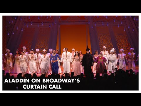 Disney On Broadway Life TV Commercial Aladdin on Broadway's Reopening Night Curtain Call!