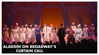 Aladdin on Broadway's Reopening Night Curtain Call!