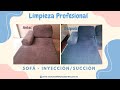 LIMPIEZA PROFESIONAL RESIDENCIAL-Ayudamos a nuestros clientes con Inyección/Succión-LIMPIEZAde SOFÁ.