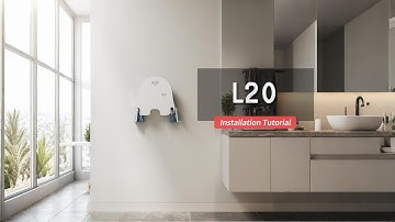 How to install a Towel Warmer with Control？ P&Bhusri heated radiator