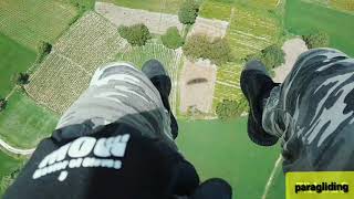 chuyến bay paragliding đầu tiên trông đời .