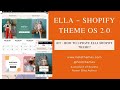 How to update Ella Shopify theme?