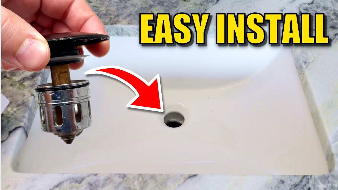 tutorial: how to change a sink drain 