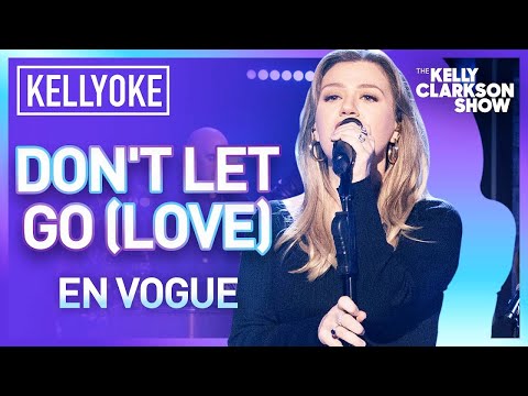 Kelly Clarkson Covers 'Don't Let Go Love' By En Vogue l Kellyoke