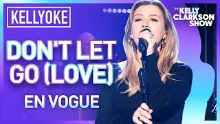 Kelly Clarkson Covers 'Don't Let Go Love' By En Vogue l Kellyoke