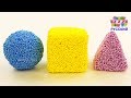 Микки и Минни Маус Игрушки сюрпризы для детей | Учим цвета с шариковым пластилином | Учим фигуры