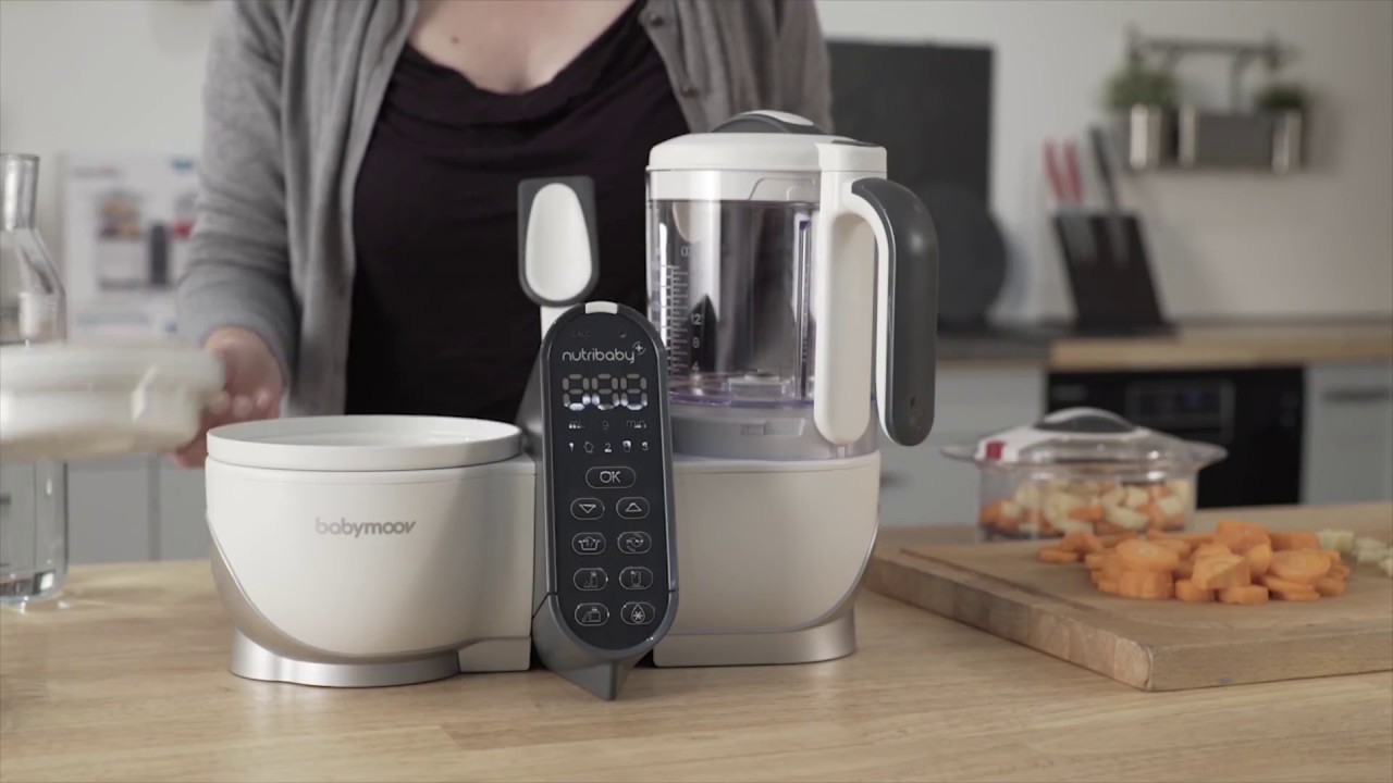 Babymoov Nutribaby + baby food prep steamer, blender, sterilizer Babymoov Nutribaby + baby food prep steamer, blender, sterilizer