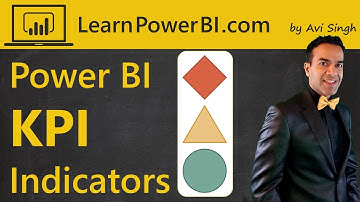 Power BI KPI Indicator (Excel Icon Sets) Part 1 of 3