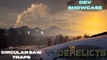 Circular saw traps WIP - DERELICTS | Survival co-op base building game - Unreal Engine 5