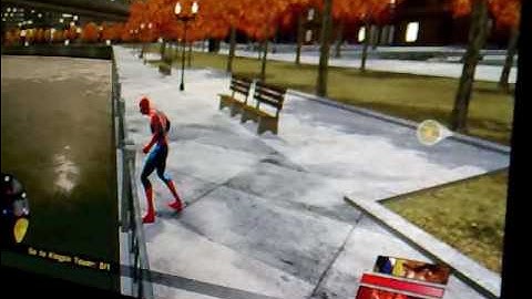 Spider-man Web of Shadows glitch.