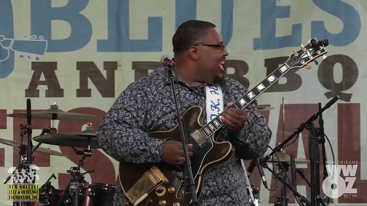 DK Harrell live at the Crescent City Blues & BBQ F...
