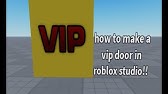 Roblox How To Make A Gamepass Vip Door April 2020 New Version Description Youtube - how to code a vip door on roblox