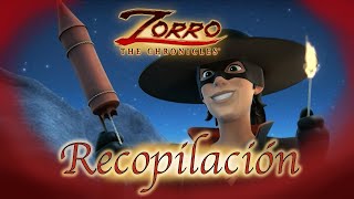 Las Crónicas del Zorro | Capítulo 10  12 | 1 Hora RECOPILACIÓN  | Dibujos de super héroes