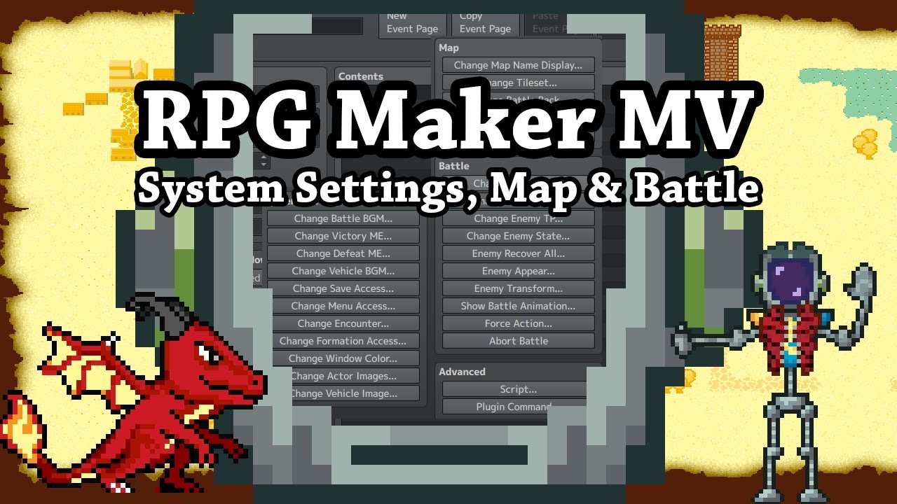 Battle maker. Rpgmaker real time System. Rpgmaker change actor images plugin.