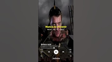 Battery Acid - Queens of the Stone Age | #qotsa #letra #lyrics