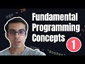 Fundamental programming concepts  part 1