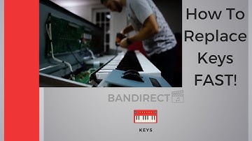 How To Replace Keys On ALL Yamaha Keyboards FAST!