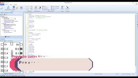 Picaxe LucesRitmicas